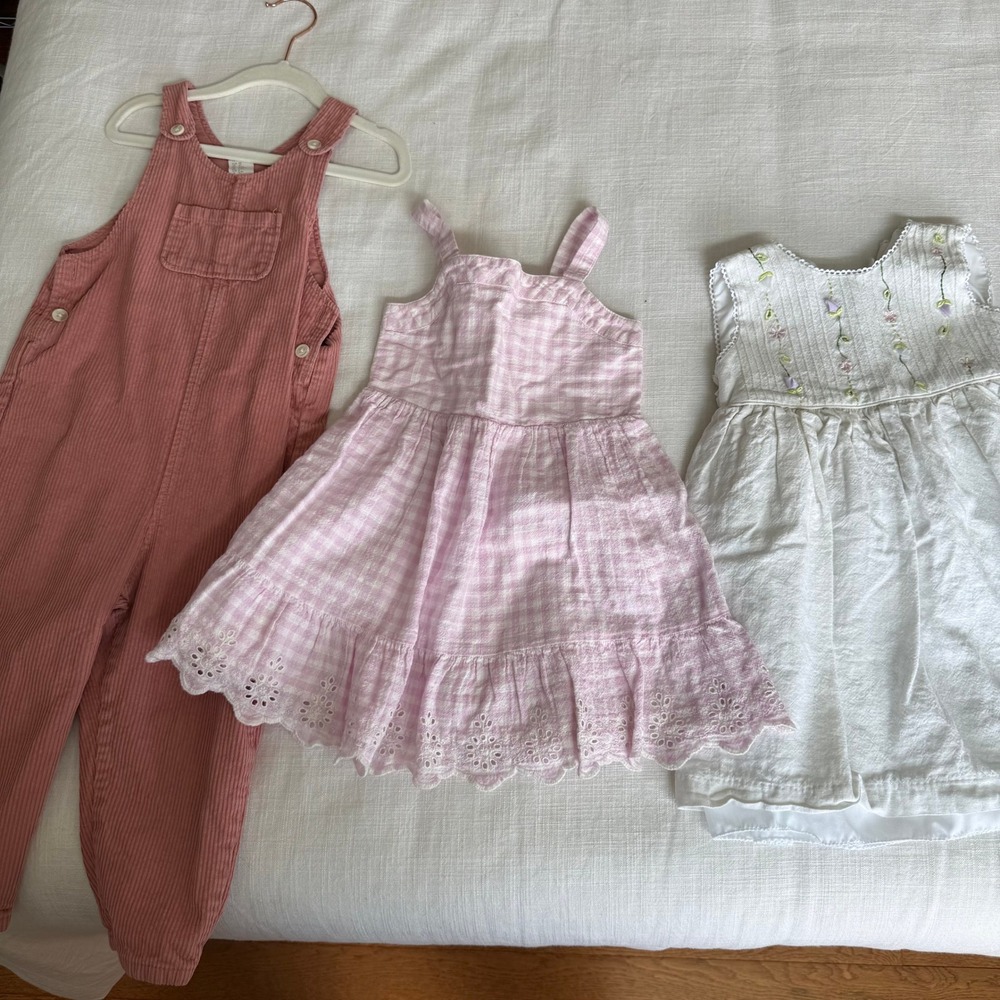 Girls Toddler Summer Clothes Lot 3T Janie and Jack H&M Disney 11pc Bundle - Picture 2 of 9